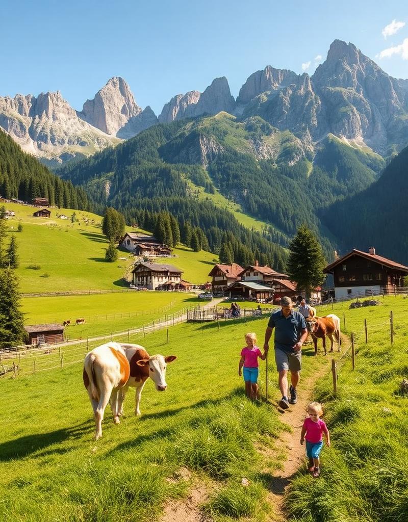 Westendorf om sommeren